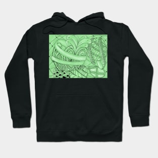 Zentangle plant Hoodie